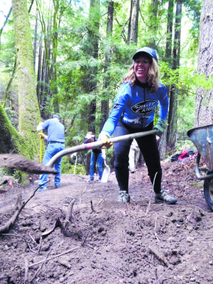Trail Work is Not a Dirty Word – Mountain Biker Learns to Lend a Hand Building Pogonip Trail
