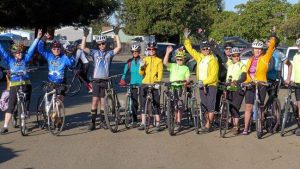 Riders from the 2013 U'ilani Fund Ohana Ride for Breast Cancer in Santa Cruz enjoyed ideal cycling conditions. This year's ride is already filled to capacity. Jack Johnson - contributed