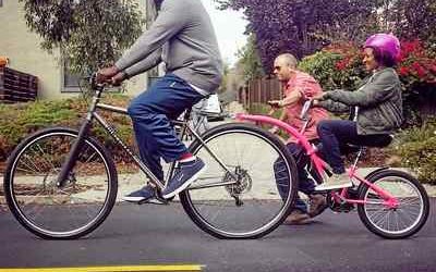 No small feet: SC man builds bikes for tall riders