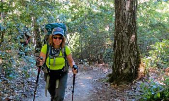 Cyclist Survives, thrives as backpacker